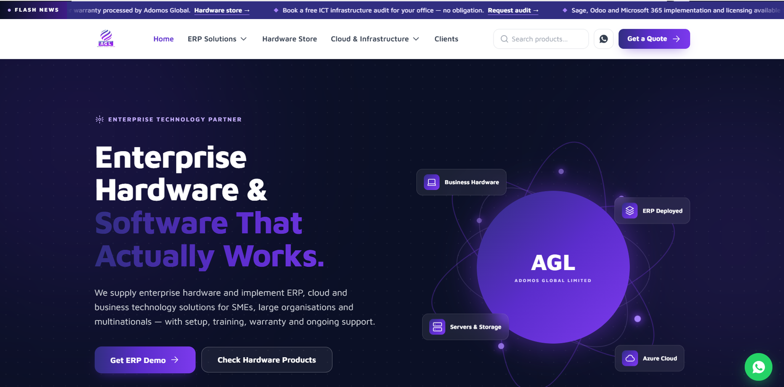Preview of Adomos Global Limited